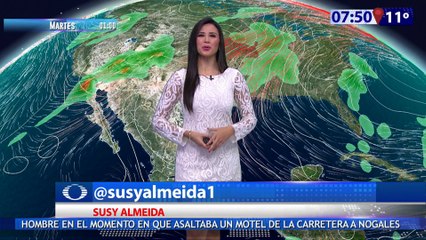 Susana Almeida Pronostico del Tiempo 28 de Febrero de 2017