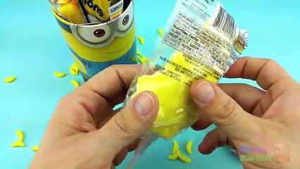 Big Baby bum bum Surprise Egg Lunchbox! Minions Edition! With a JUMBO Surprise Egg!