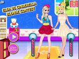 Конкурс Эльза против Блондинки Золушка | лучшая игра для маленьких девочек детские игры играть