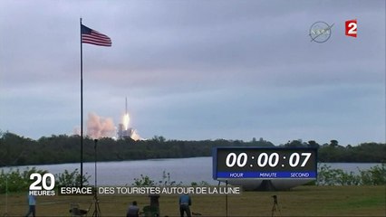 Espace : des touristes autour de la Lune