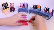 PEPPA PIG PLAY DOH CRAFTS HOW TO MAKE PLAYDOUGH PEPPA PIG PLASTILINA TOYS