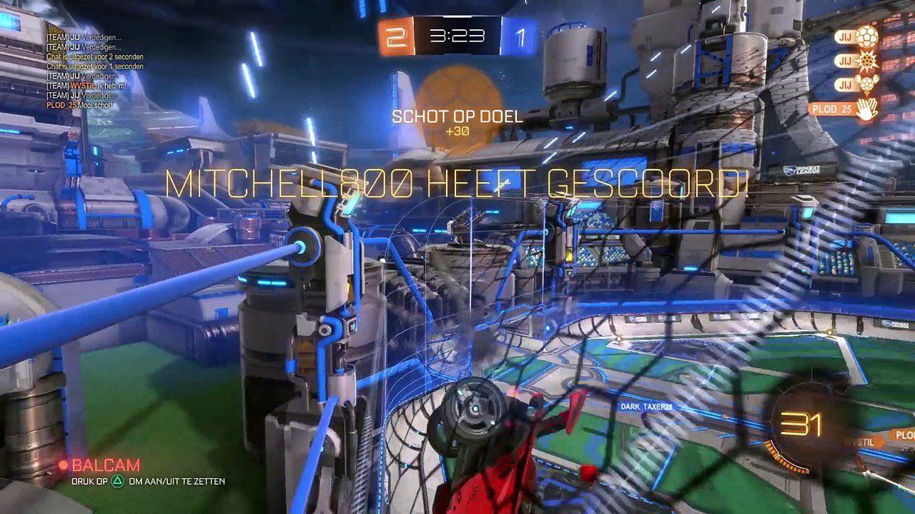 Air shot cross goal