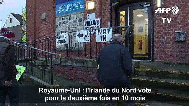 GB: l'Irlande du Nord vote pour la deuxième fois en dix mois