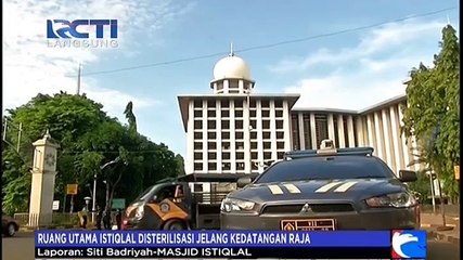 Persiapan DPR dan Masjid Istiqlal Sambut Raja Salman