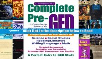 Read Contemporary s Complete Pre-GED : A Comprehensive Review of the Skills Necessary for GED