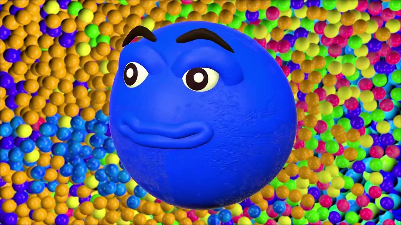 Baby Bath Color Balls Finger Family 3D Collection for Kids | Learn Colors Nursery Rhymes