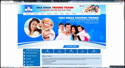 Tẩy Trắng Răng - Nha Khoa Trường Thành