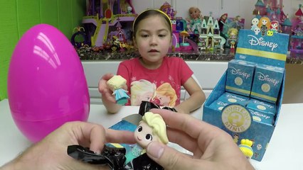 DISNEY PRINCESS SURPRISE TOYS ARIEL FROZEN ELSA GIANT EGG SURPRISE OPENING Kinder Eggs Toy Surprises