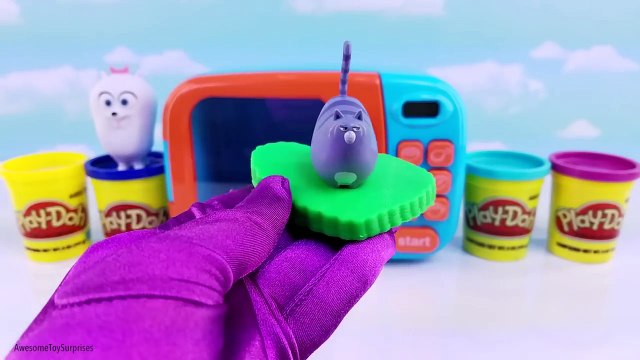 Тайная жизнь домашних животных волшебные Микроволновая печь лучшие детские видео для использования разработанная, чтобы узнать цвета и размеры!