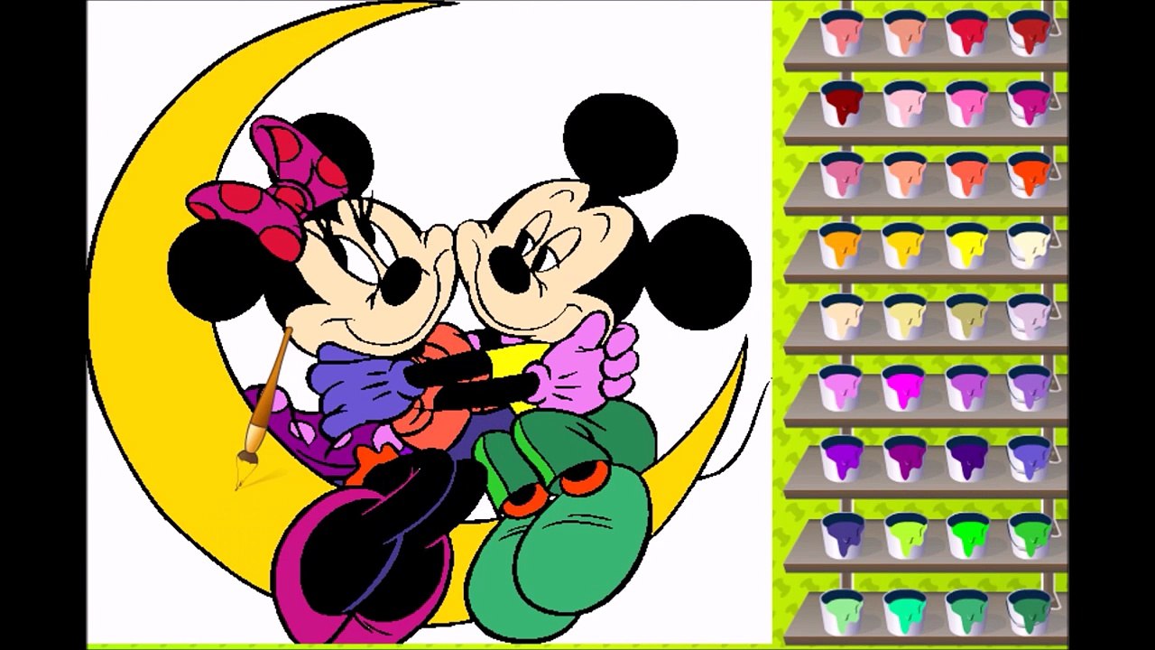 Mickey Mouse Clubhouse Paint and Play - Disney Games for Children