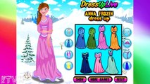 Disney FROZEN Princess - Frozen Sister Anna Dress Up Games Frozen