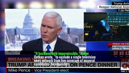 “It has been held impermissible,” Judge Oetken wrote, “to exclude a single television news network from live coverage of mayoral candidates’ headquarters