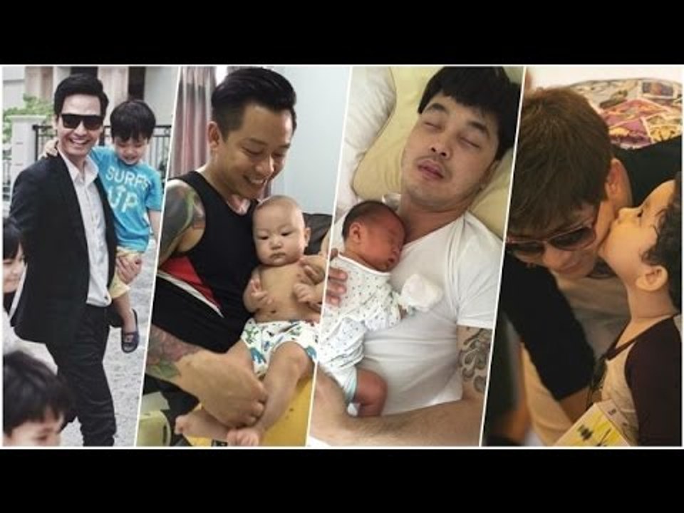 Sau ánh đèn sân khấu đây chính là những ông bố soái ca bậc nhất showbiz Việt.