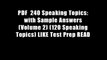PDF  240 Speaking Topics: with Sample Answers (Volume 2) (120 Speaking Topics) LIKE Test Prep READ