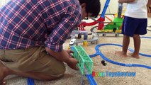 BIGGEST TOY TRAINS TRACK FOR KIDS Thomas & Friends Trackmaster Accidents will Happen Disney Cars