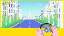 The Wheels On The Bus Go Round And Round Nursery Rhyme | Wheels On The Bus Songs For Children