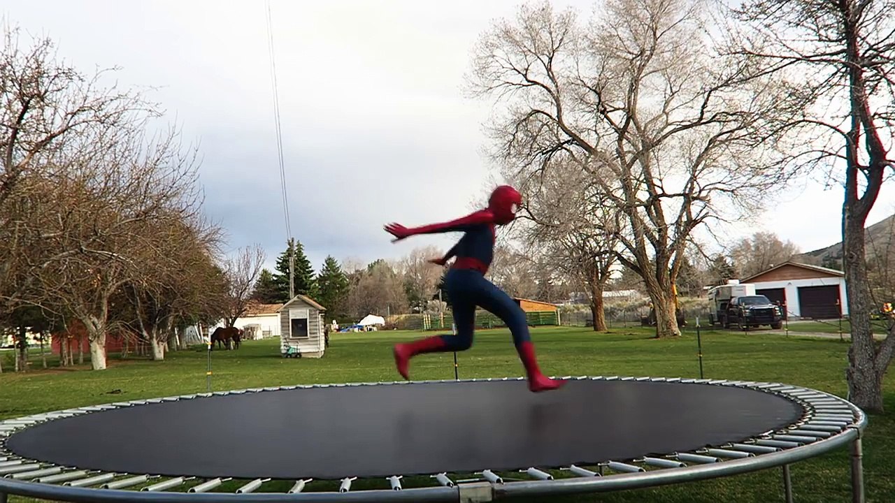 Superhero Basketball - Spiderman Vs Venom Maleficent Prank Frozen Elsa Superhero In Real L