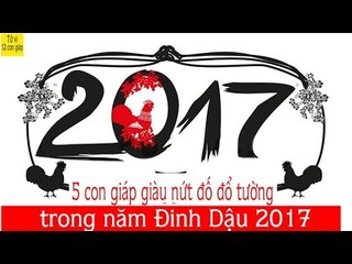 5 con giáp giàu nứt đố đổ tường trong năm Đinh Dậu 2017