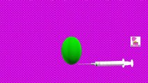 Fun Learning Colors Injection|Learn Colour Surprise Eggs for Children with Syringe Injecti