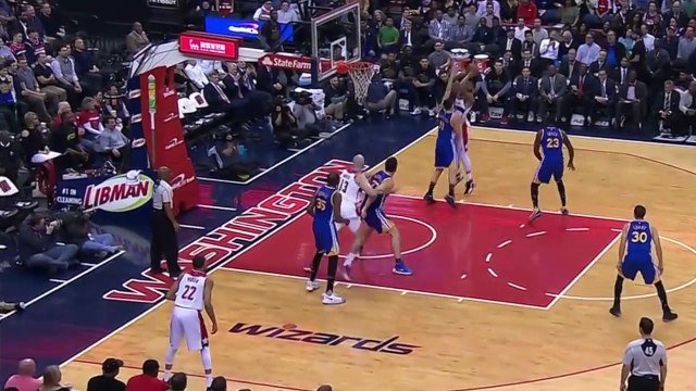 Kevin Durant Warriors vs Wizards