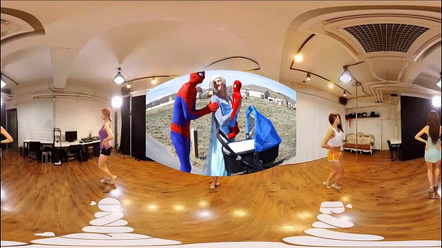 Frozen Elsa Twin Babies & Frozen Anna Funny Superhero movie real life Frozen Elsa Baby Nai