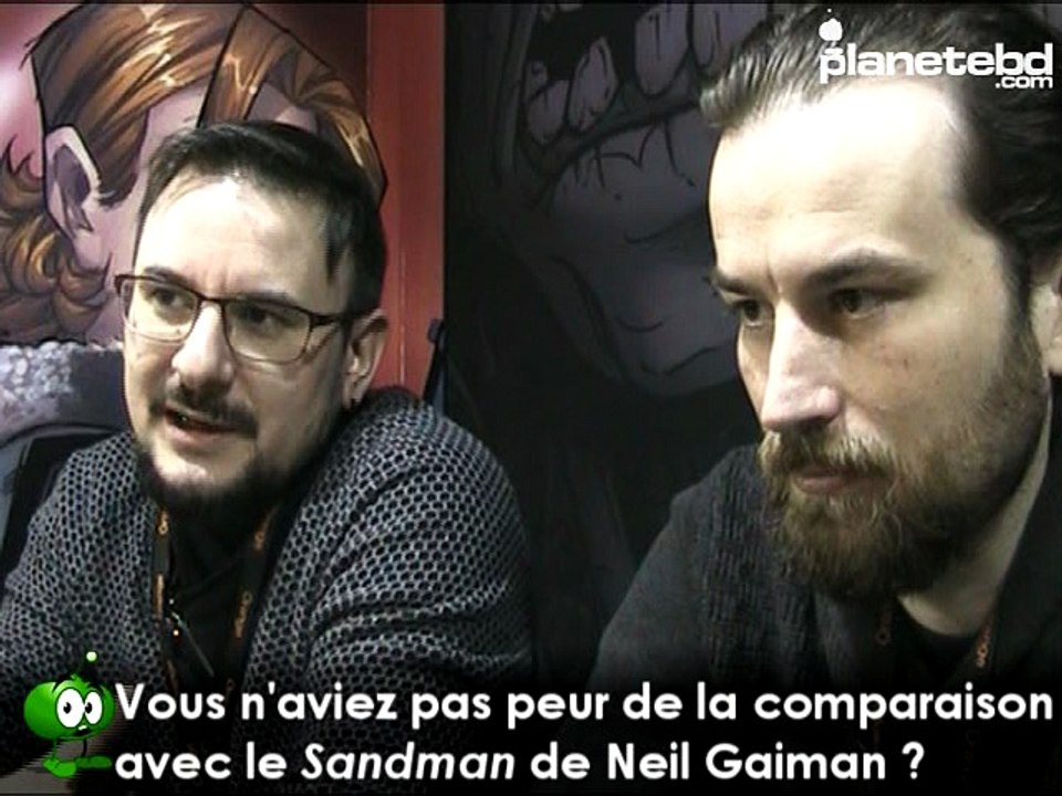Josselin Billard et Mobias en interview pour PlaneteBD.com