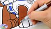 Paw Patrol Coloring Book Zuma Pup Episode Surprise Egg and Toy Collector SETC