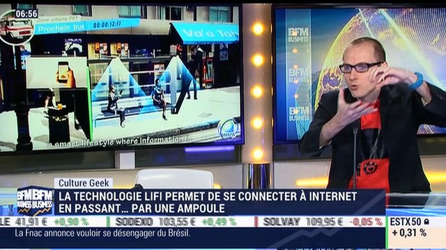 Anthony Morel: LiFi, l'internet haut débit par la lumière - 01/03