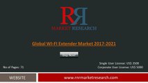 Worldwide WI-FI Extender Market by 2021 Analyzed Report