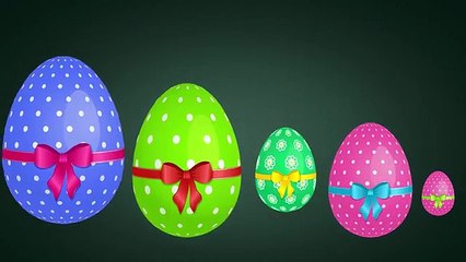 The Finger Family Easter Egg Cake Pops Family Nursery Rhyme | Easter Finger Family Songs