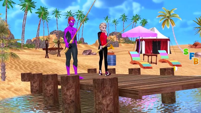 Frozen Elsa Cooking Joker Attacks SpiderGirl Killer Clown Venom Scream Spiderman Funny Sup