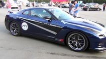 Nissan GT-R AMS  12 Vs Lamborghini Gallardo Superleggera - Top Speed