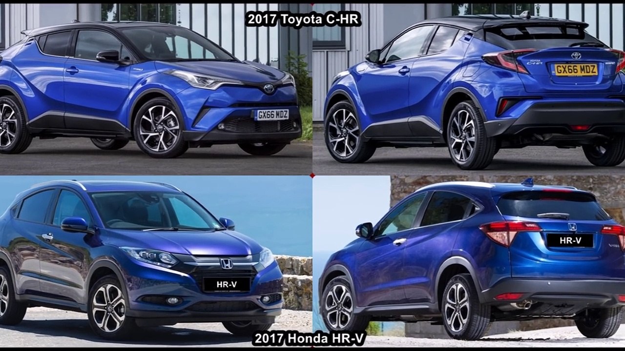 2017 Toyota C-HR Vs 2017 Honda HR-V - 2017 toyota c-hr vs 2017 honda hr-v