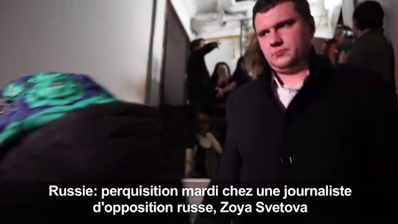 Moscou: perquisition chez une journaliste d'opposition