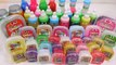 DIY All Colors Combine Slime Jelly Clay Learn Colors Glitter Slime Kinetic Sand