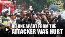 IS-linked Indonesian shot dead after bomb attack