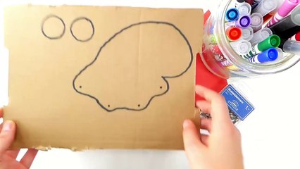 Поделки как сделать Хэнка поисках Дори бумажного / Ремесленничества для детей