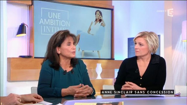 Anne Sinclair ne mâche pas ses mots en évoquant l'émission d'M6 Une ambition intime , présentée par Karine Le Marchand - Regardez