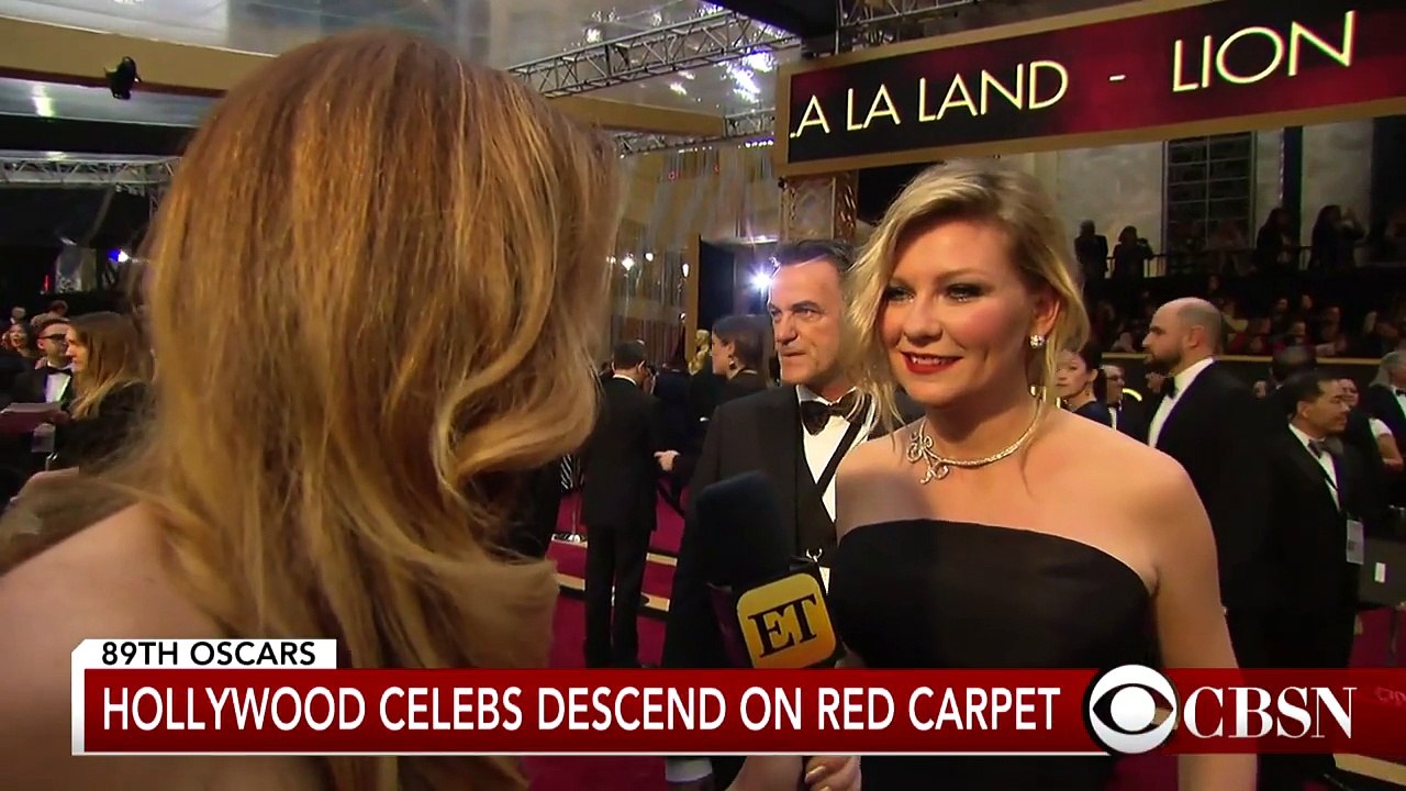 Kirsten Dunst interview at the Oscars