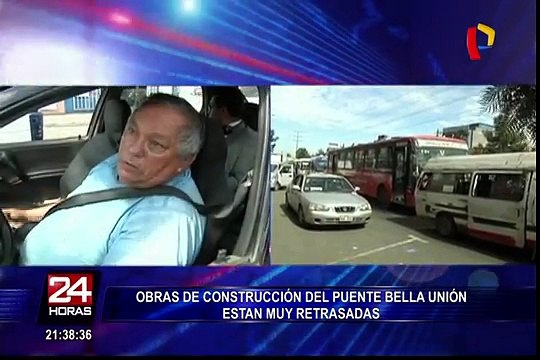Obras de construcción de Puente Bella Unión están muy retrasadas