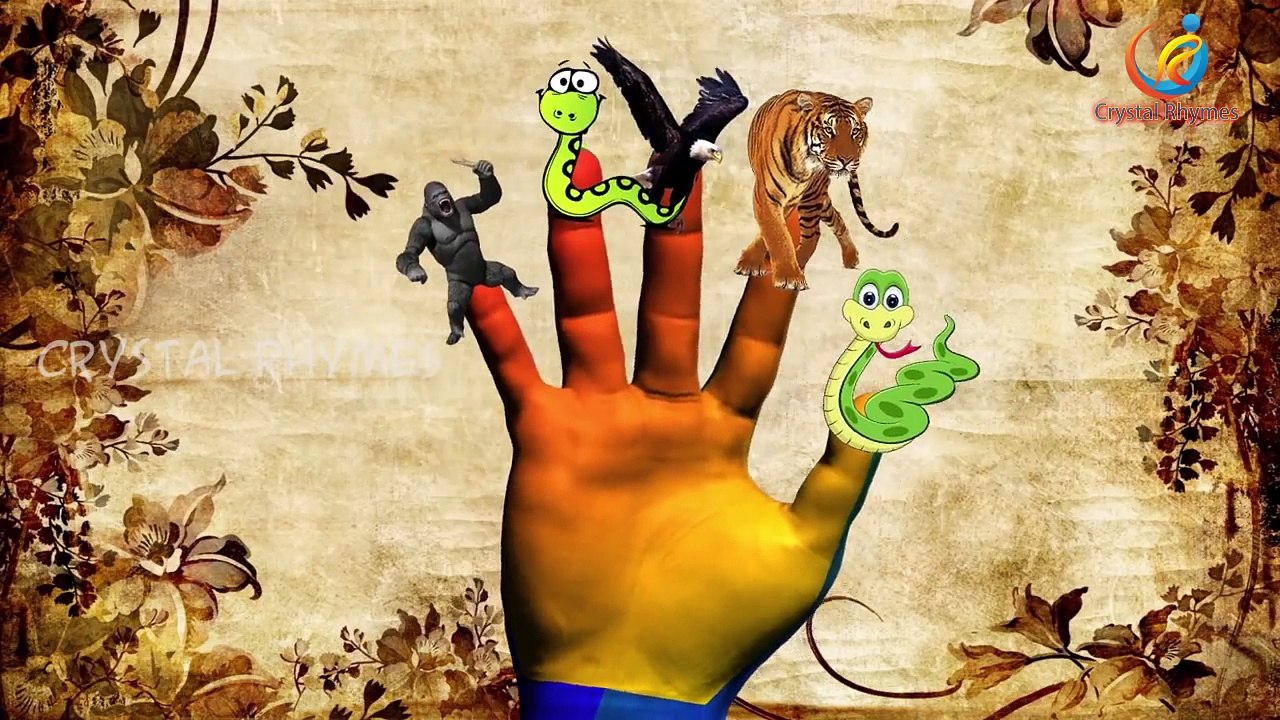 Snake Finger Family 3d Animated Nursery Children English Rhymes