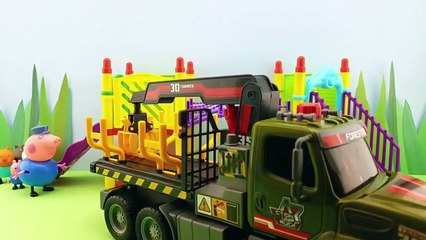 Peppa Pig Strawberry Cake for Peppa & George Stop Motion Animation New Episodes 2016