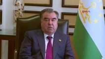 Cumhurbaşkanı Erdoğan, Tacikistan Cumhurbaşkanı Rahman Ile Görüştü