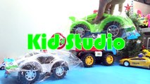 Police car toys 4k Bé Tiba Xe ô tô cảnh sát đồ chơi trẻ em 374 Kid Studio-52