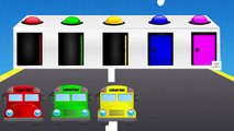 Colors for Children to Learn with Color Bus Toy - Colours for Kids to Learn - Learning Videos
