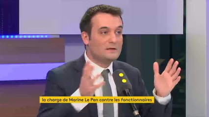 Pour Florian Philippot, la présidente du FN met en garde "contre les barbouzeries possibles du gouvernement"