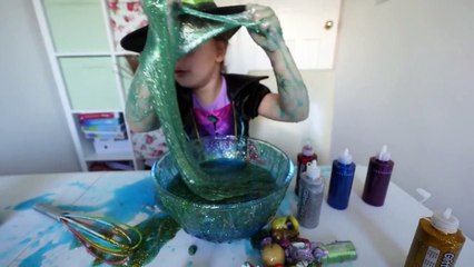Halloween Glitter Slime Magic Potion and Surprise eggs--ul8nc