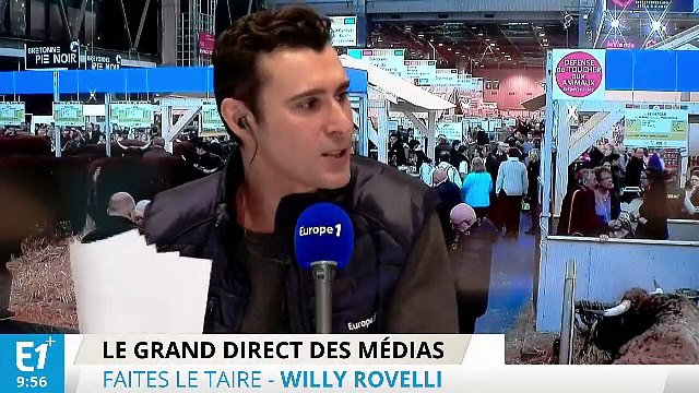 Thomas Joubert au Salon de l'agriculture, c'est Rendez-vous en terre inconnue