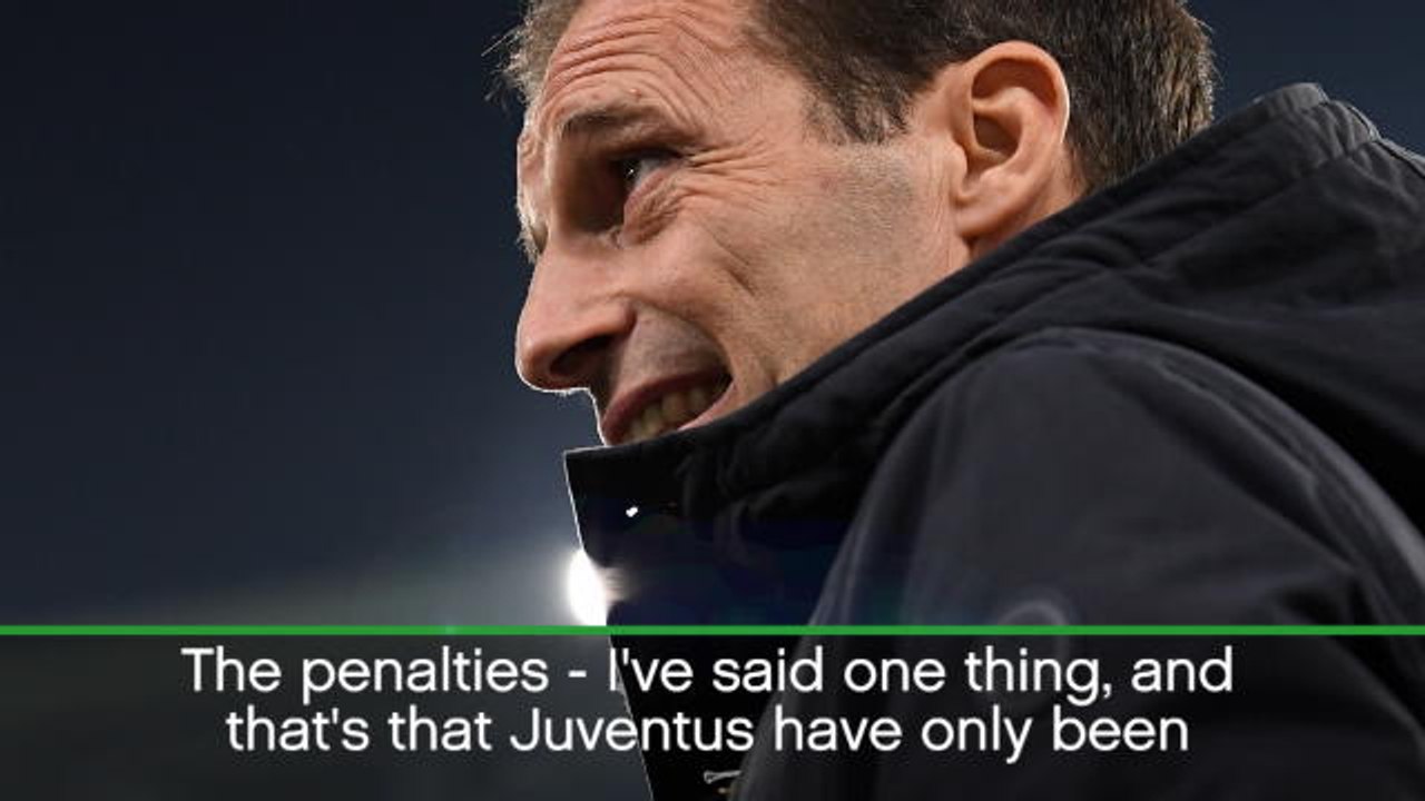Allegri bemoans focus on penalties