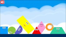 Kids Learn SHAPES Names In English With Colors For Children Toddlers Preschool
